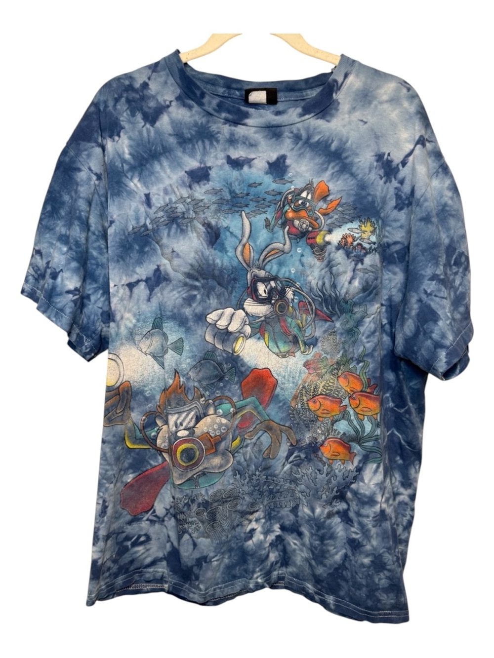 vintage 90s Changes Looney Tunes tie-dye shirt grail